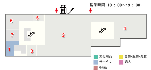 3Fフロアマップ